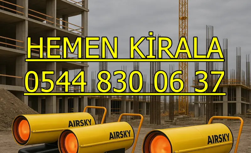 Denizli Çivril Mazotlu Isımak Isıtıcı Kiralama