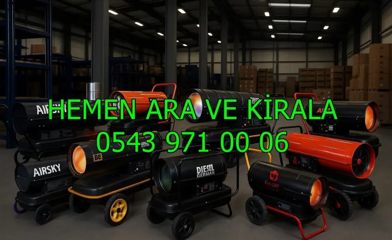 Erzincan Mazotlu Isımak Isıtıcı Kiralama