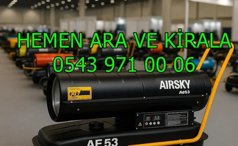 Isparta Mazotlu Isımak Isıtıcı Kiralama