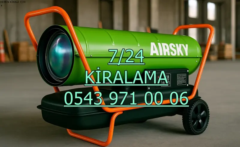 İstanbul Büyükçekmece Mazotlu Isımak Isıtıcı Kiralama