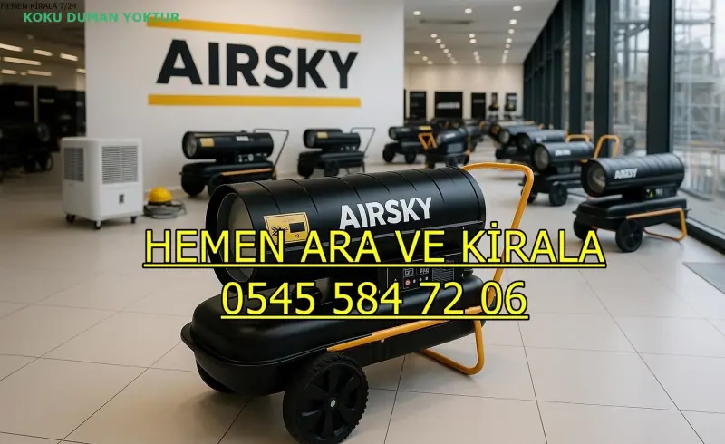 Kocaeli Dilovası Mazotlu Isımak Isıtıcı Kiralama