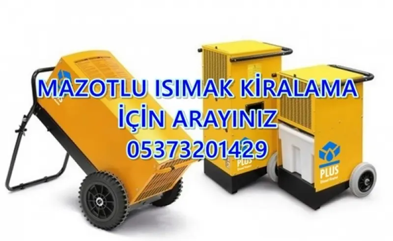 Mazotlu Isıtıcı Bakımı Nerelerde Kullanılır? Nedir?