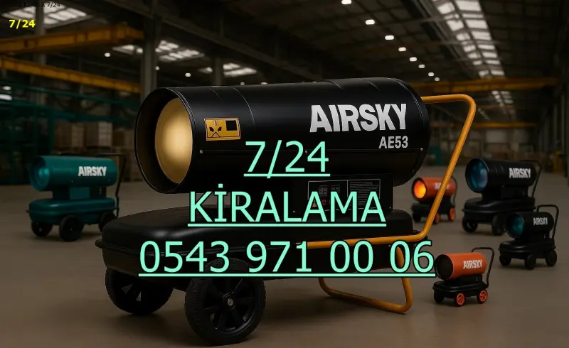 Mersin Gülnar Mazotlu Isımak Isıtıcı Kiralama
