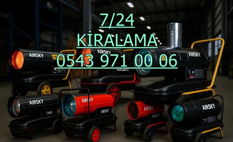 Samsun Vezirköprü Mazotlu Isımak Isıtıcı Kiralama