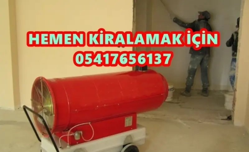 Tekirdağ ve Ankara ELEKTRİKLİ ISIMAK ISITICI KİRALAMA